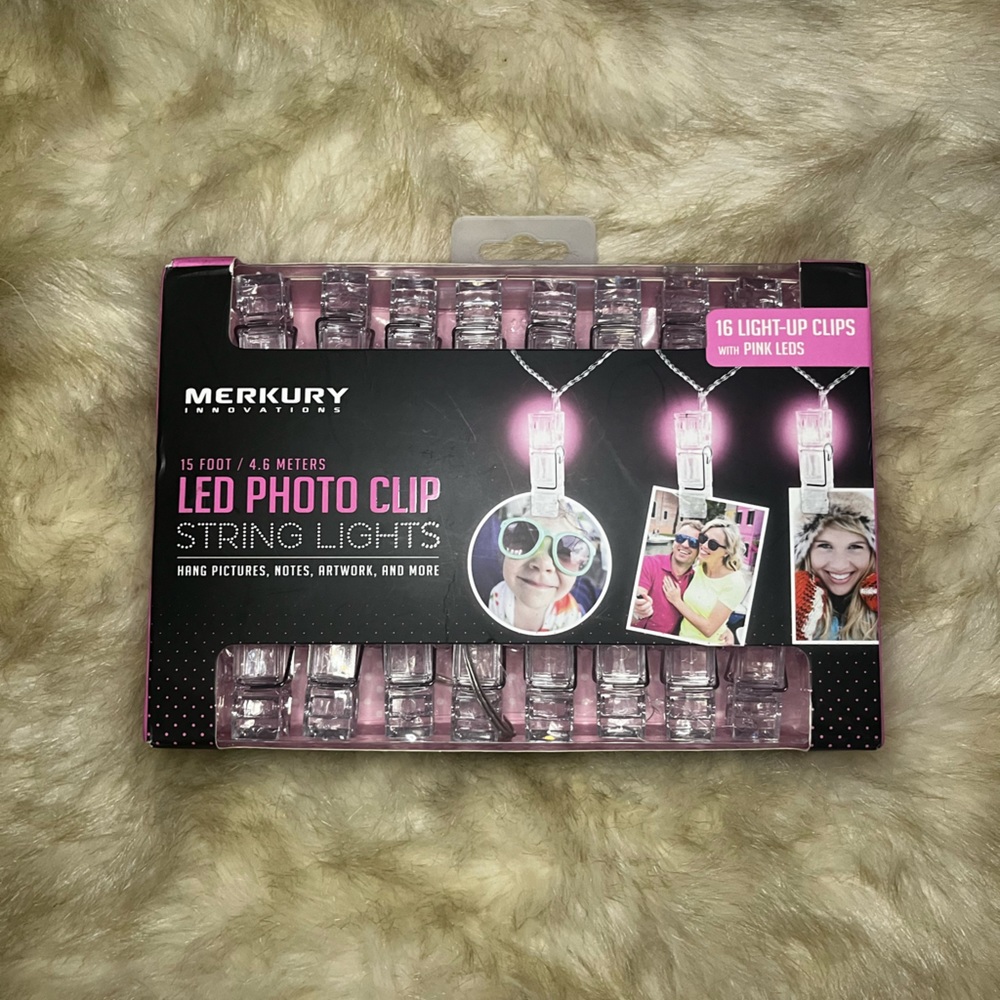 Merkury Led Photo Clip String Lights